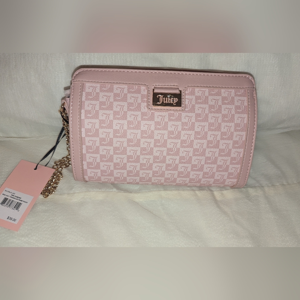 Juicy Couture NWT Pink Clutch Wristlet